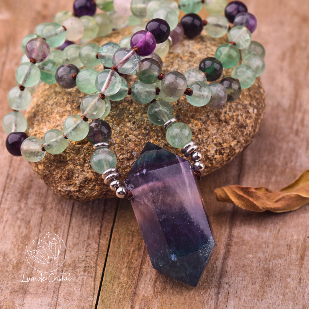 Japamala Dhara Prakash - Fluorite