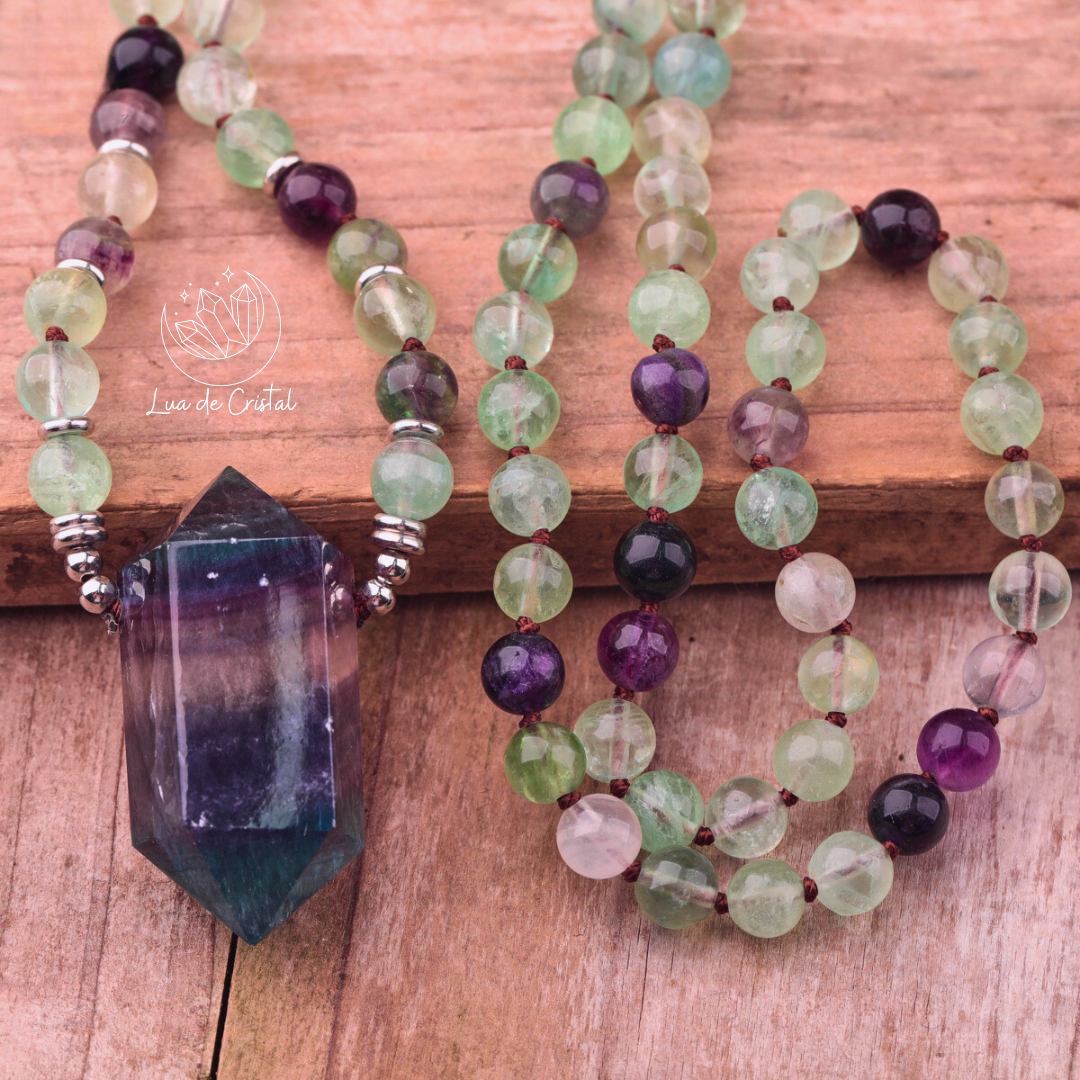 Japamala Dhara Prakash - Fluorite