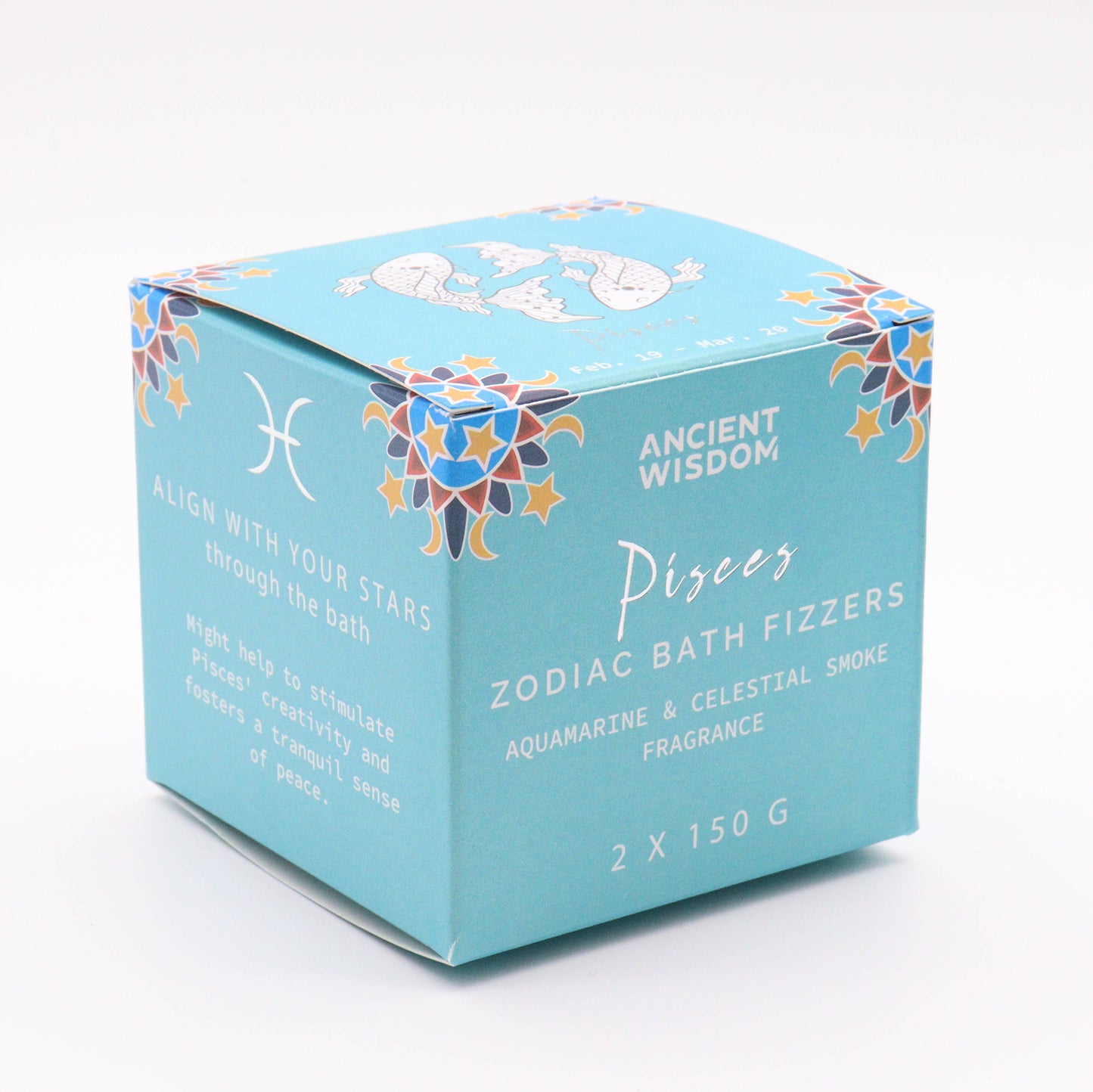 Set de bombas de baño efervescentes del zodiaco - PISCIS