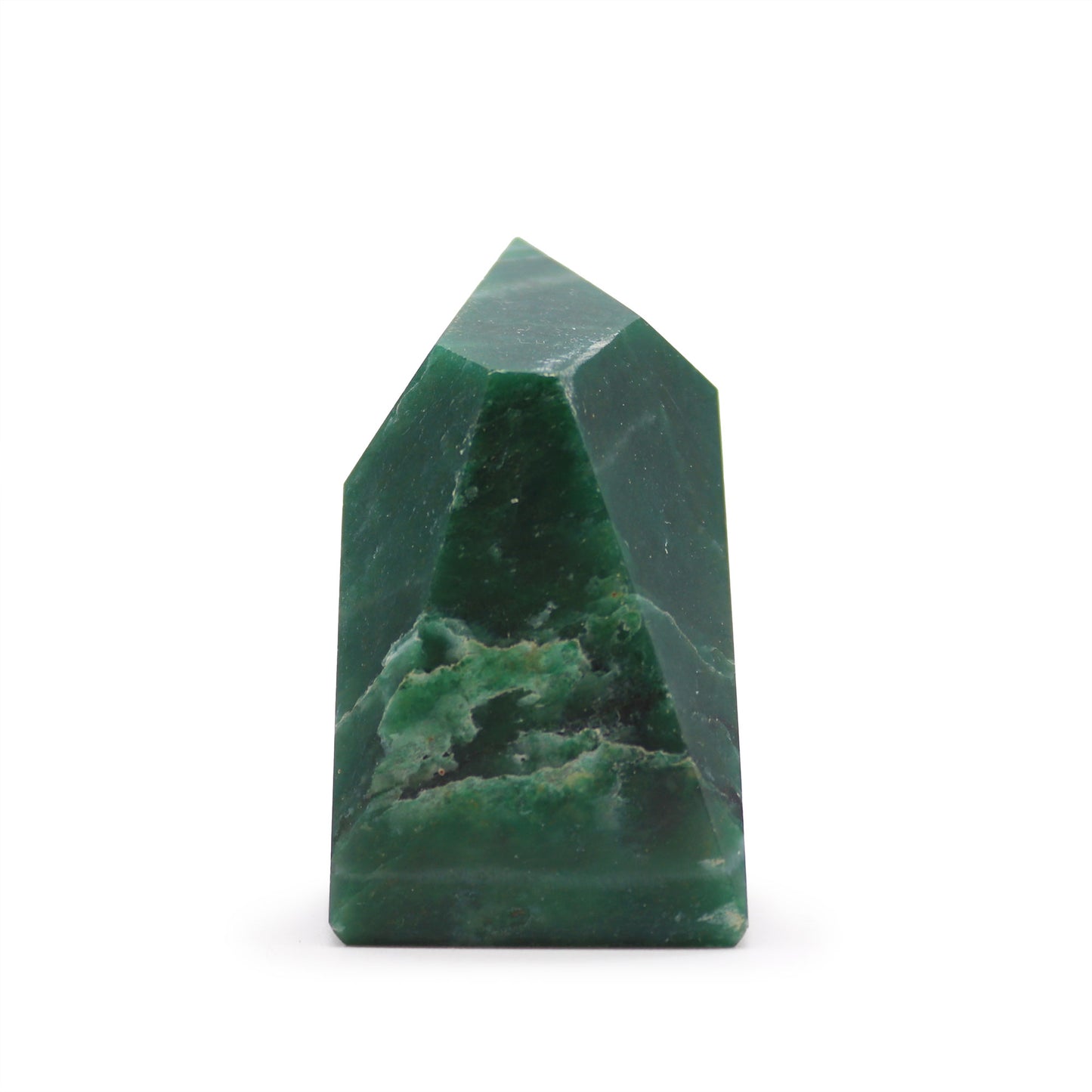 Ponta Natural de Jade Indiana - Sorte e Prosperidade