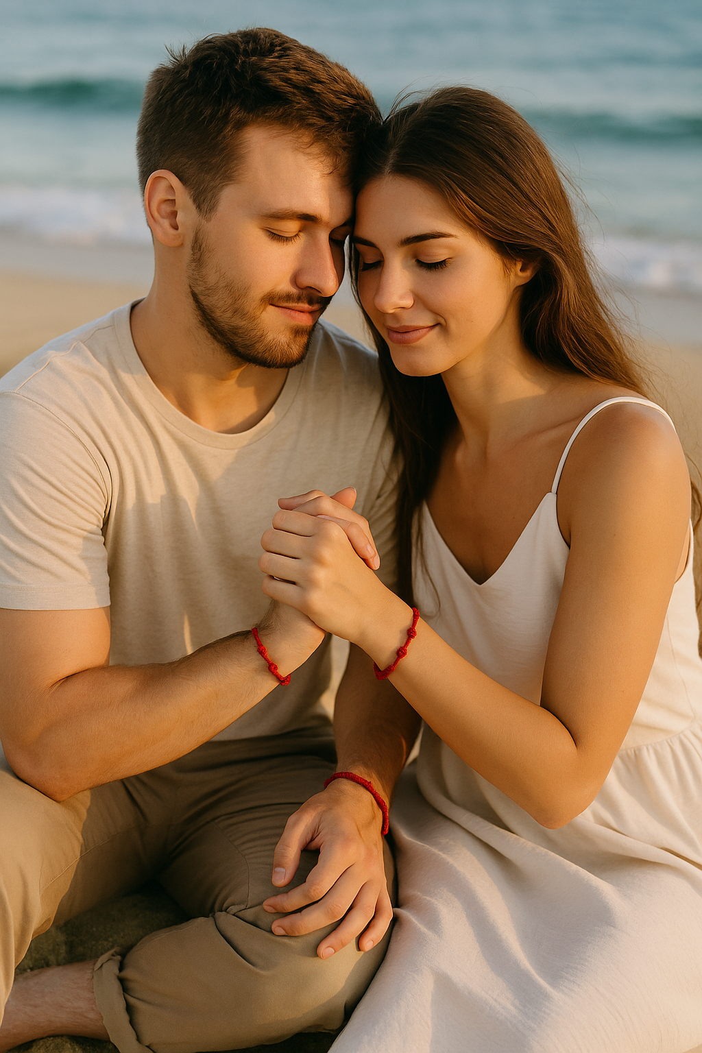 Pulseira dos 7 nós Kaballah - Proteção Contra Inveja e Mau-Olhado