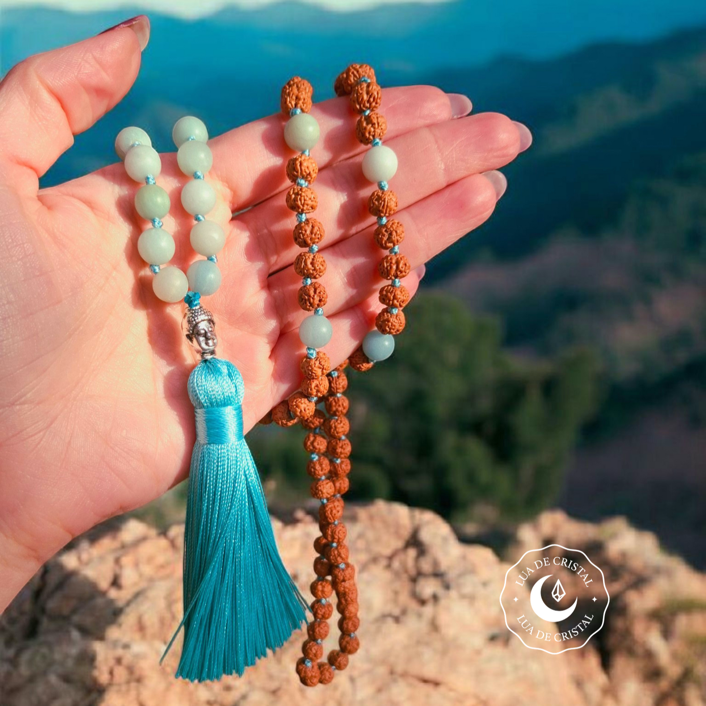 Japamala 'NEELA' – Serenity and Protection