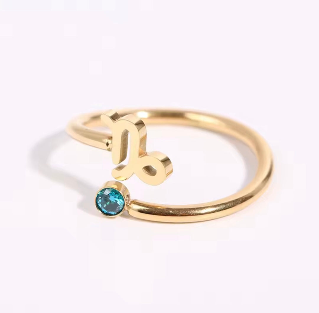 Anéis dos Signos Banhados a Ouro 18k - Produto Best Seller🥇
