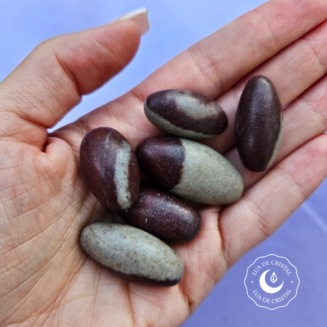 Pedra Sagrada Shiva Lingam – Harmonia, Equilíbrio e Energia Ancestral