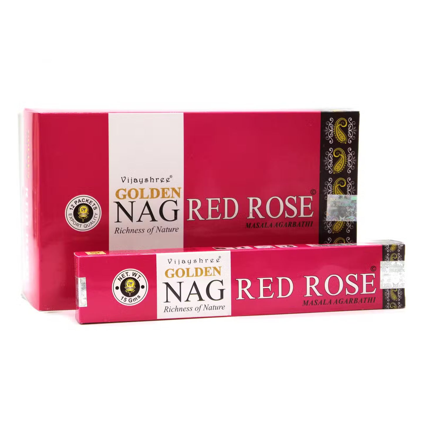 Incenso Golden Nag – Rosa Vermelha (15g)