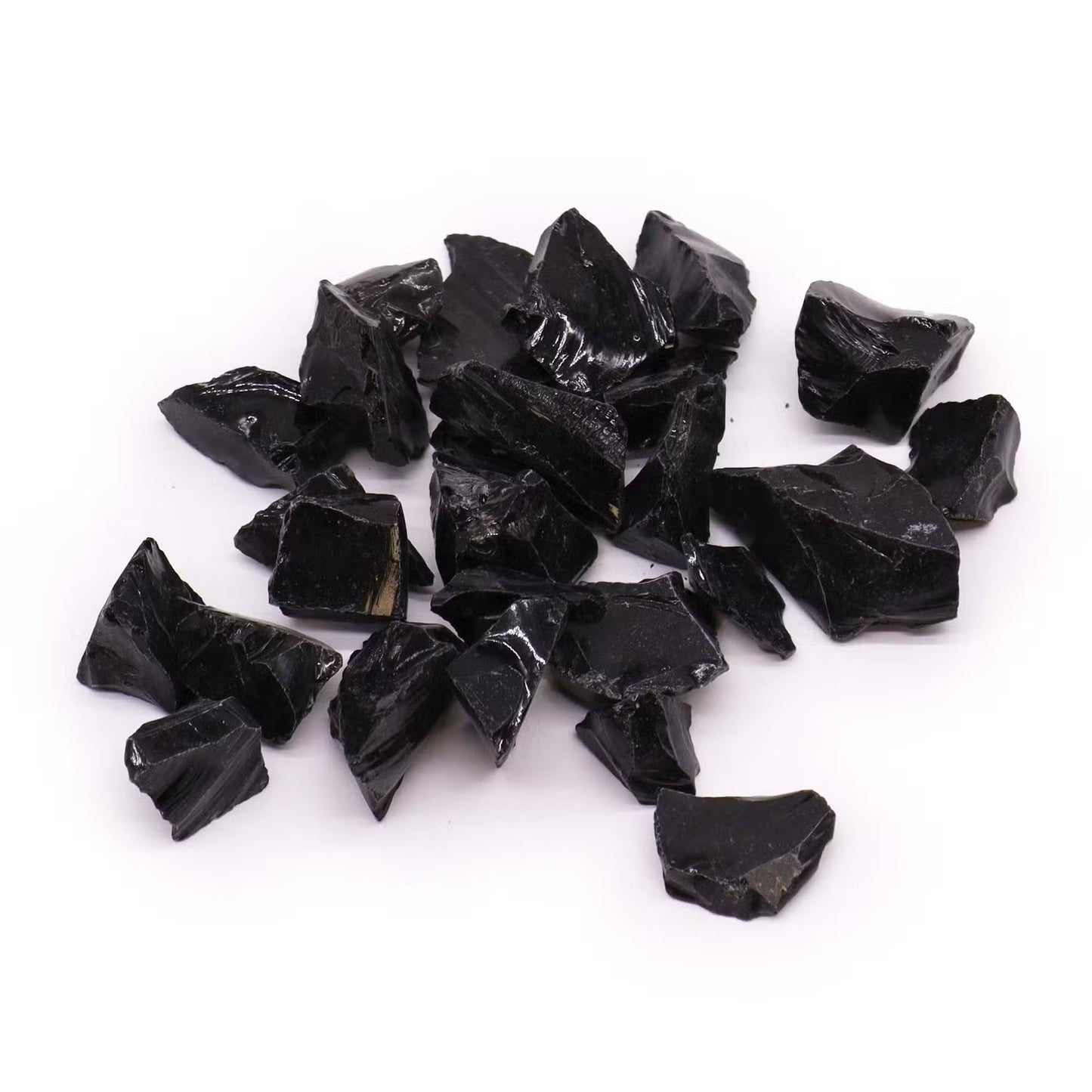 Obsidiana Negra em Bruto