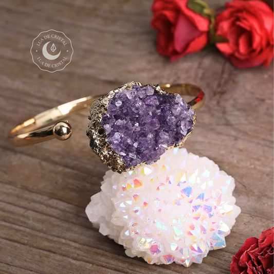 Bracelete "Aura de Ametista"