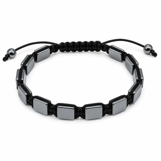 Pulseira Hematita Magnética Shamballa