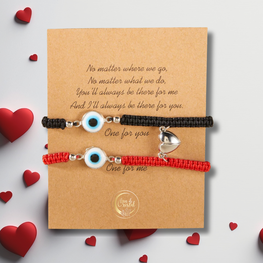 Conjunto de Pulseiras ELO PROTETOR - A União que Protege o Vosso Amor