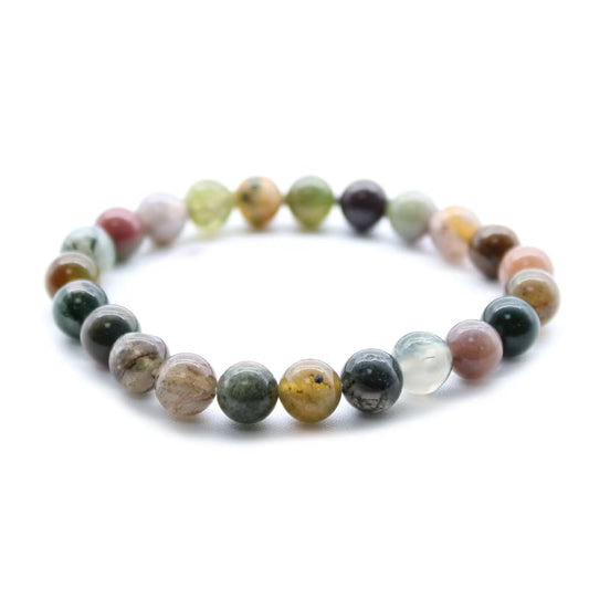 Pulseira Energética - Ágata Musgosa