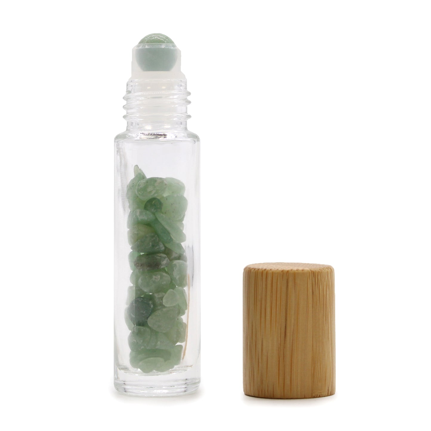 Frasco Roll-On com Cristais de Aventurina