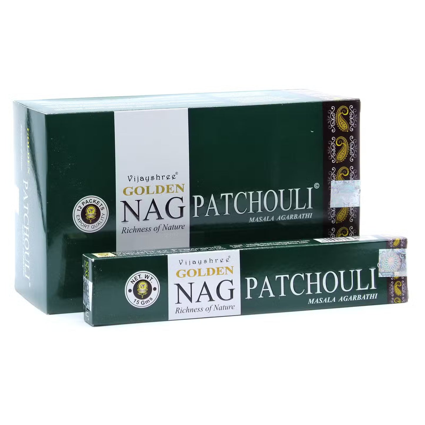 Incenso Golden Nag – Patchouli (15g)