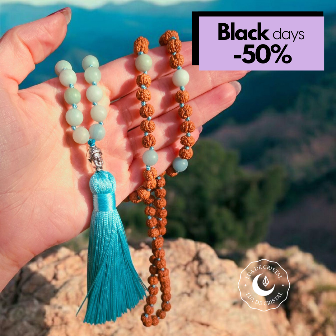 Japamala 'NEELA' – Serenity and Protection