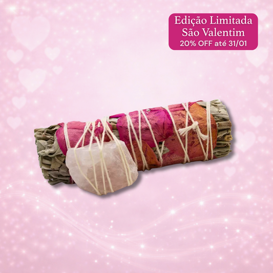 💗 Defumador de Sálvia Espírito do Amor - Especial São Valentim