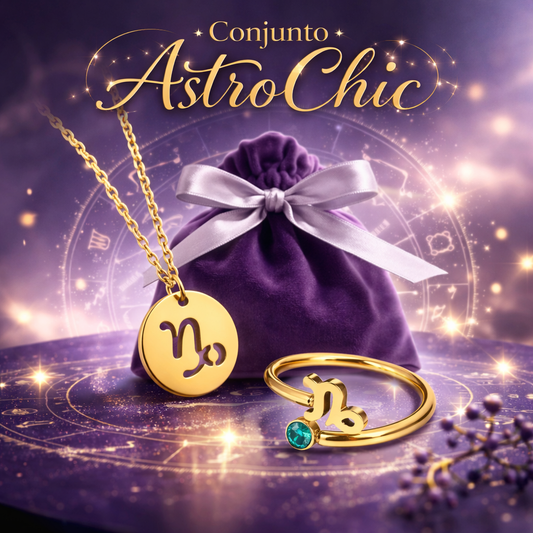 Conjunto AstroChic - Signo de Capricórnio