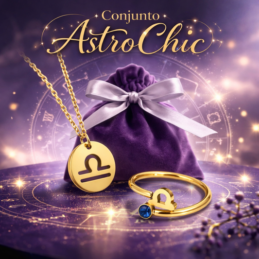 Conjunto AstroChic - Signo de Balança