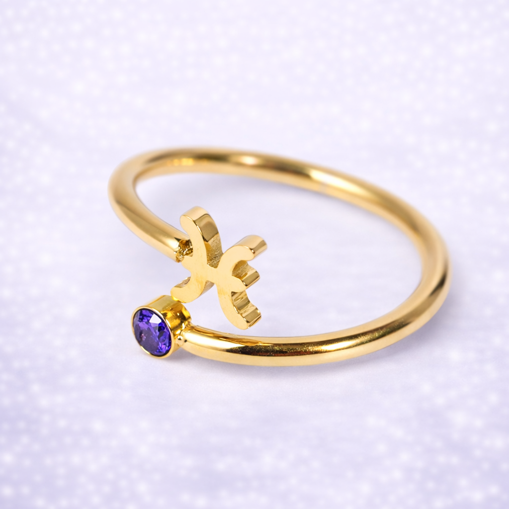 Anéis dos Signos Banhados a Ouro - Produto Best Seller🥇