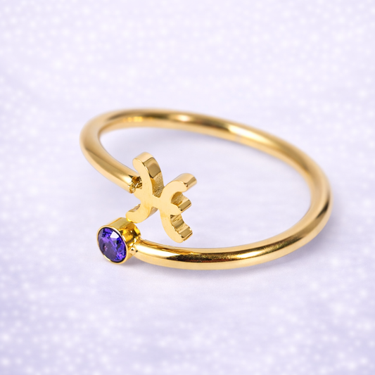 Anéis dos Signos Banhados a Ouro - Produto Best Seller🥇