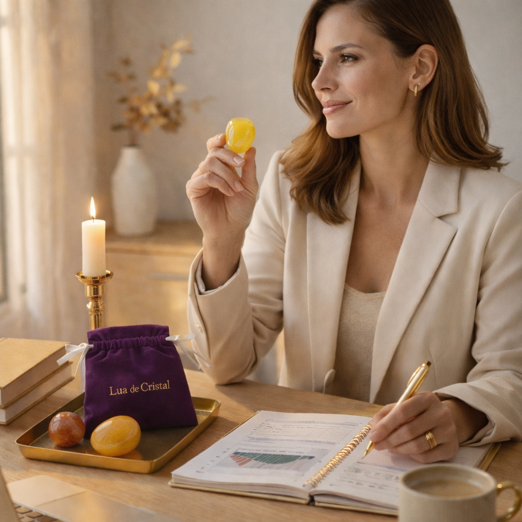 Kit de Cristais para a Abundância e Prosperidade