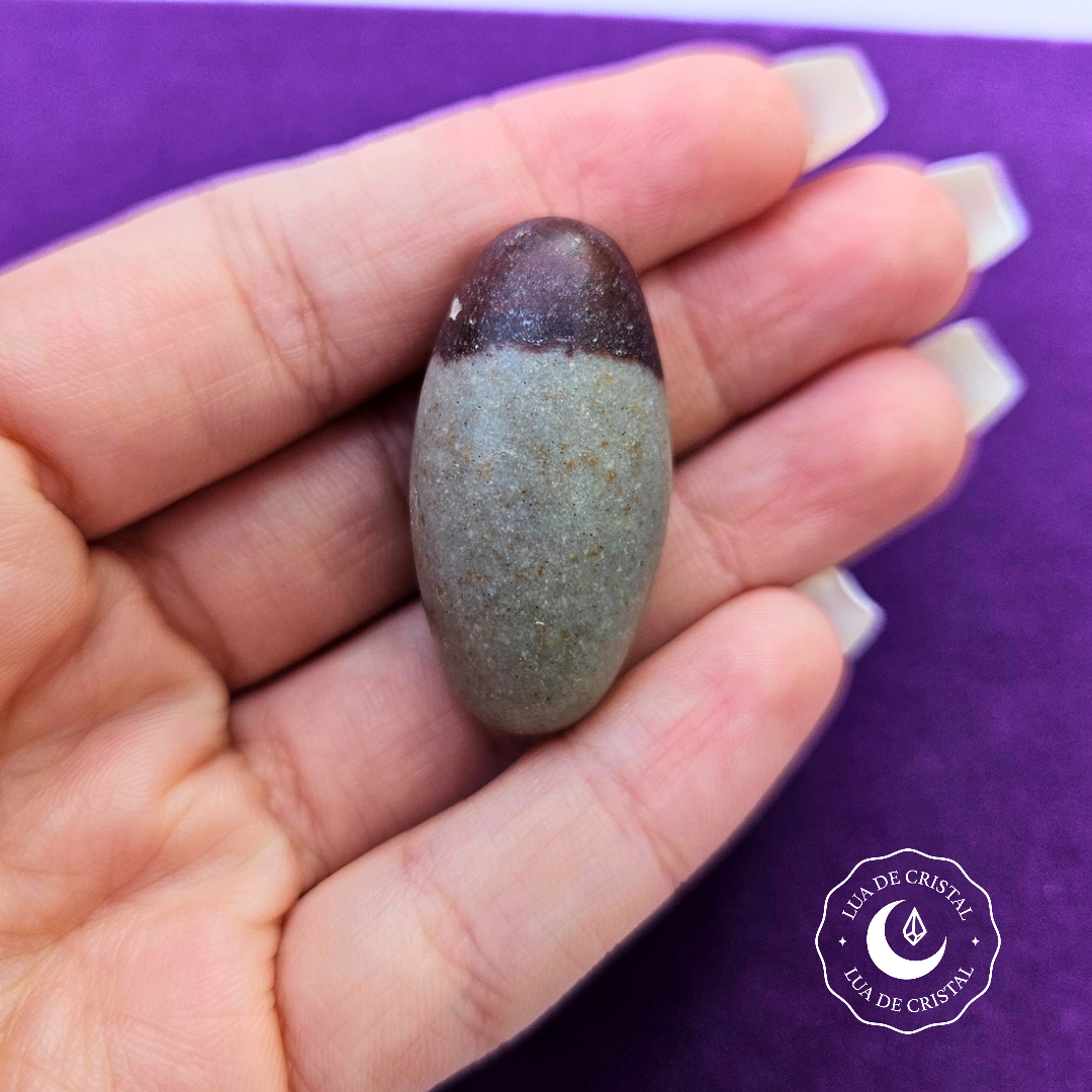 Pedra Sagrada Shiva Lingam – Harmonia, Equilíbrio e Energia Ancestral
