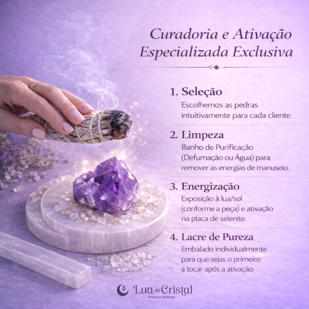 Kit de Cristais do Terceiro Olho - Intuição e Clareza