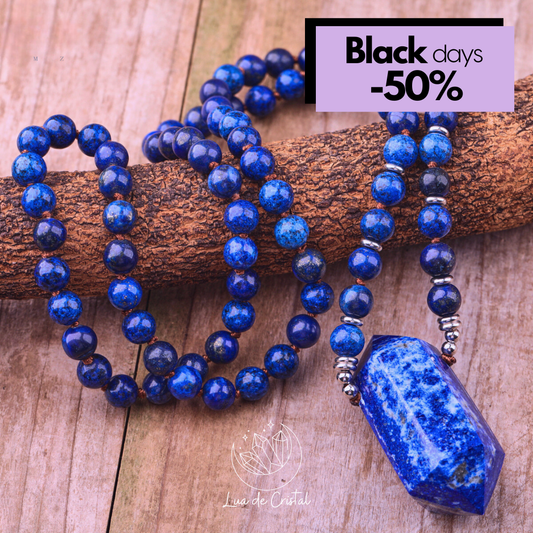 Japamala Nila Jyoti - Lápis Lazuli